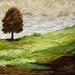 No.509 Lone Tree Too - Needlefelt Art XL