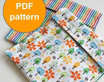 PDF Sewing Pattern - Picnic Pouch - Instant Download
