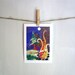 Roasting Marshmallows, 5 x 7 Archival Reproduction Print