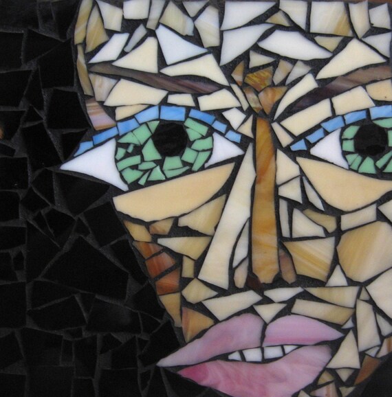 Broken. Stained Glass Mosaic.