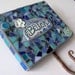 Believe Wall Hook Key Holder Leash Holder Mosaic by Red Crow Arts