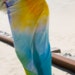 RESERVED FOR CLAUDIA Bali Sarong in Color Block Tie Dye