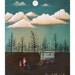Through the Trees - Enchanted Evening - Original Painting