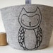 Snack pouch (small), Owl, Woodland, Snack bag