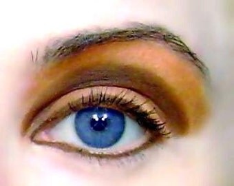 Mineral Makeup Eye Shadow Eyeliner Eyeshadow Large Peach Mamba Matte
