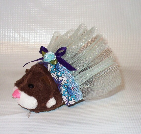 Adorable ZHU ZHU Pets Dress Hamster Sparkling TUTU Couture