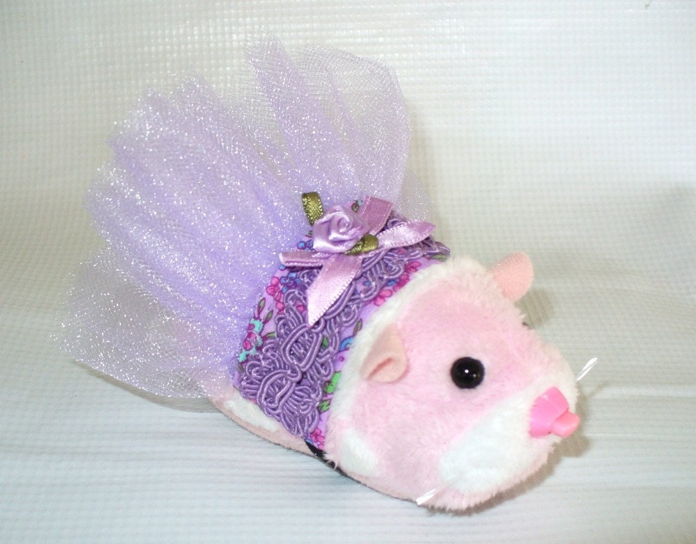 ADORABLE ZHU ZHU PETS DRESS HAMSTER TUTU OUTFIT