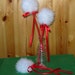 For Diana Feather Pen, embellisments, feather dandelions, feather wands,white, purple