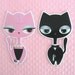 Mr. and Mrs. Meow magnets