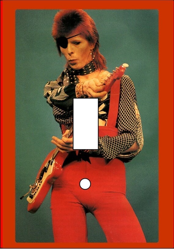 David Bowie Ziggy Stardust Red Spandex Single Light Switch