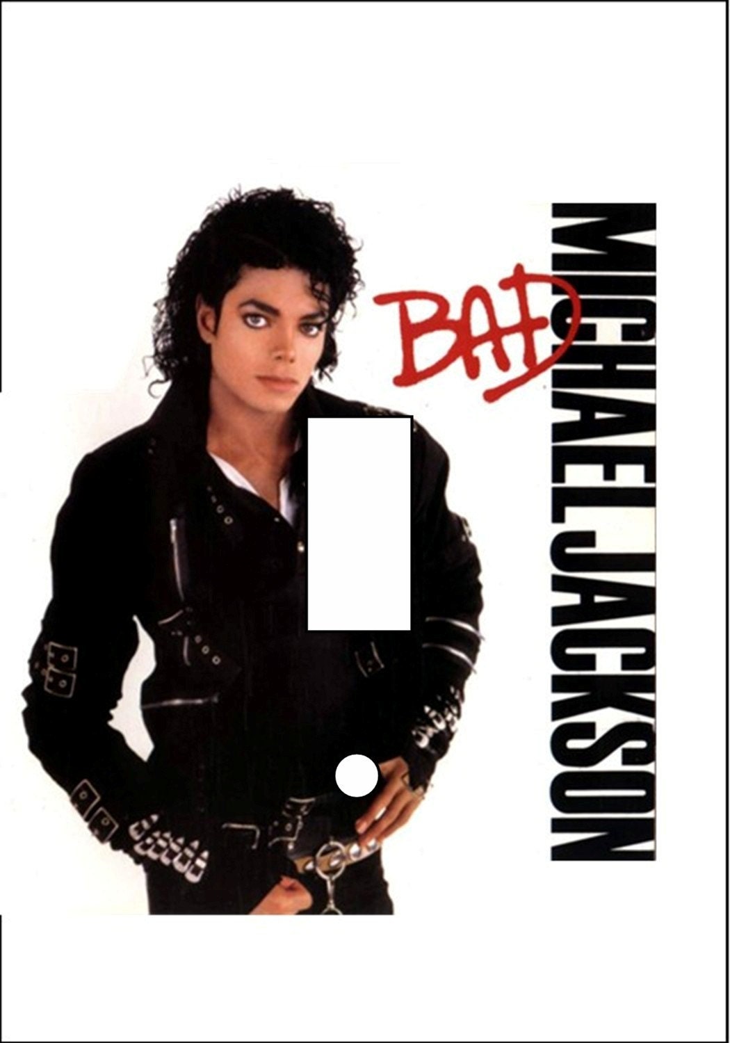 Michael Jackson Bad Album Light Switch Cover single toggle