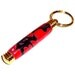 Molten Lava Keychain Secret Compartment Acrylic Black and Red 43 Men Accessory