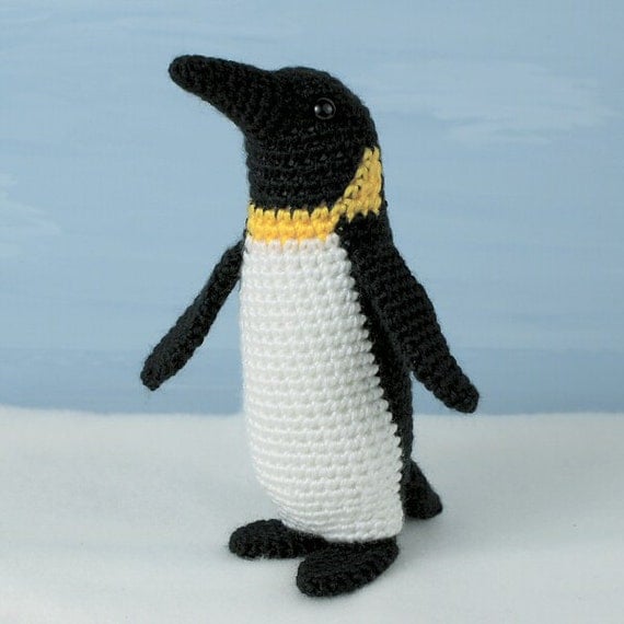 PDF Emperor Penguin amigurumi CROCHET PATTERN
