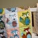Fox Tails QUILT by PETUNIAS - baby blanket newborn shower gift vintage modern room decor fox brown orange green gray grey