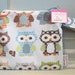 The Owl ICKY Bag petite - WETBAG - wet bag waterproof gym sports cloth diaper pouch zipper snap handle baby gift gear