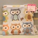 The Owl ICKY Bag petite - WETBAG - wet bag waterproof gym sports cloth diaper pouch zipper snap handle baby gift gear
