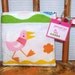 Reusable Little Snack Bag - pouch kids adults bird eco friendly by PETUNIAS