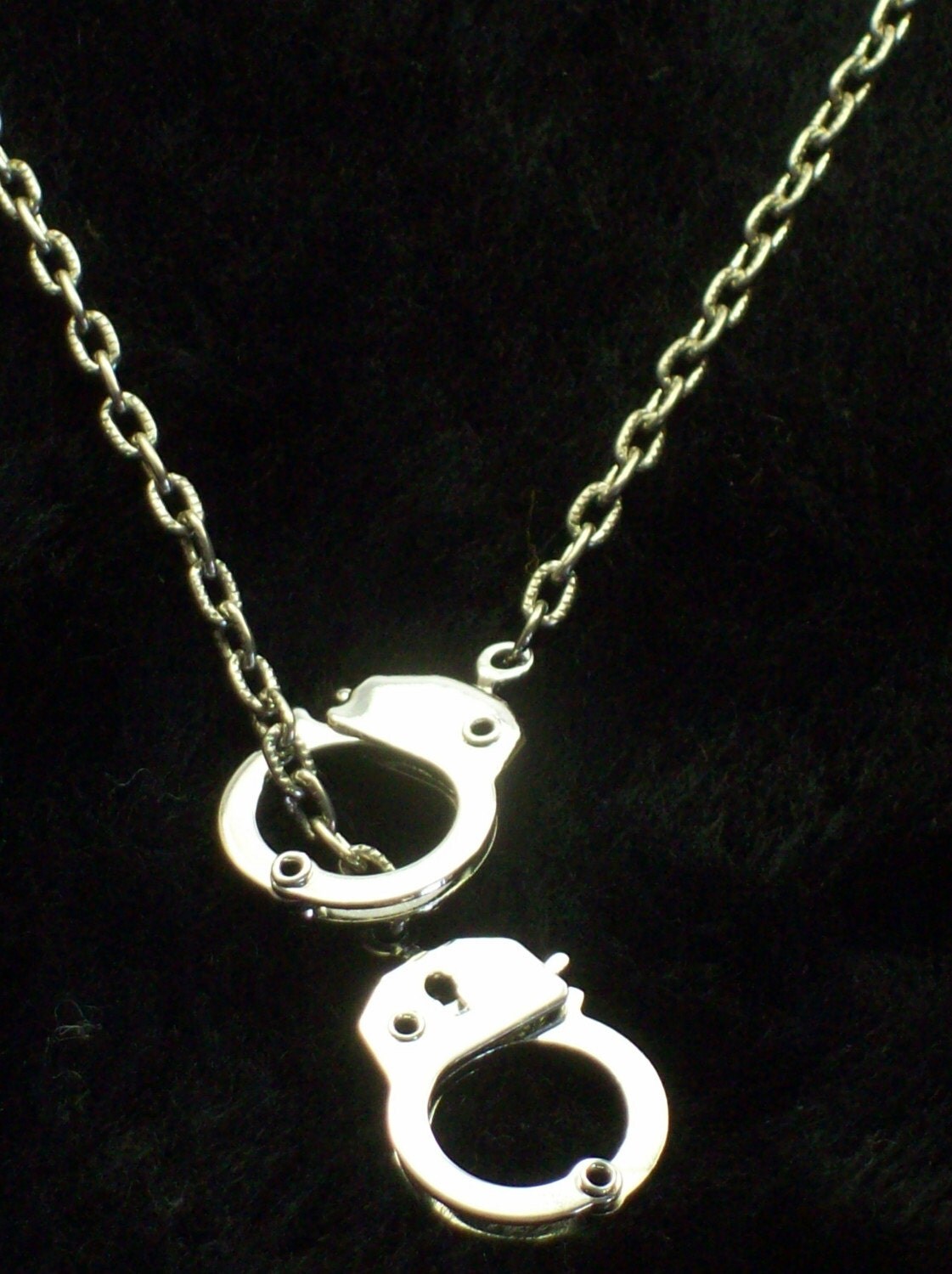 Handcuff Necklace inspired by Criss Angel