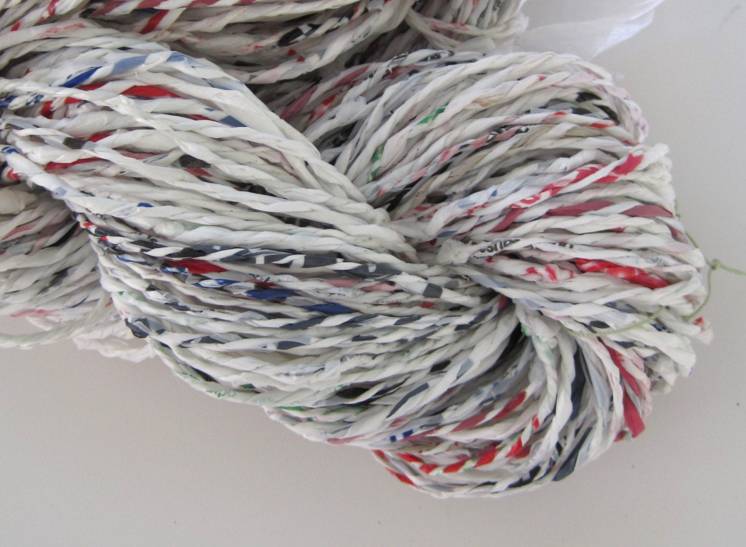 Plarn plastic bag yarn 90 yds