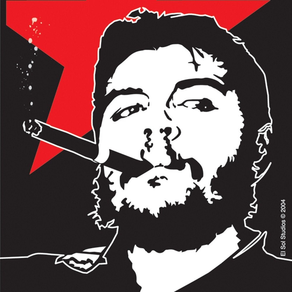 Che Guevara Latin Icon Revolutionary Art Magnet