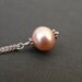 Pearl Necklace - Freshwater Pearl Sterling Silver Necklace