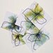 Mini Print set / Postcards - Watercolor Florals