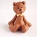 Polymer clay miniatur bear handmade by Nathalie s bears