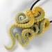 Tentacle cluster necklace - Sky