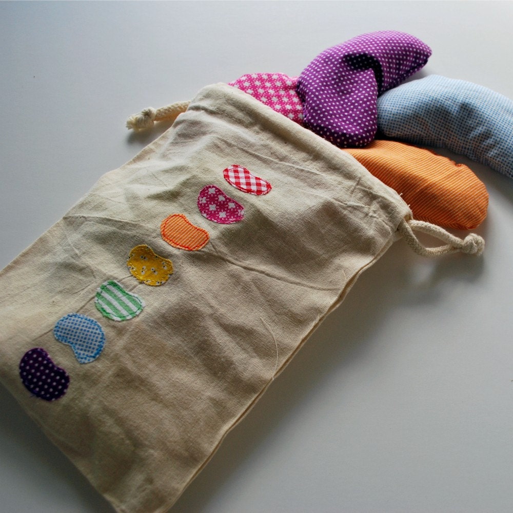 Scented Jelly Bean Bags in a Sack