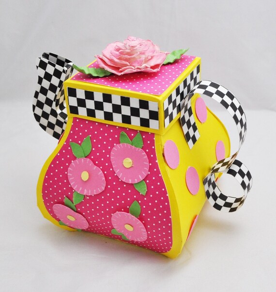 Whimsical Teapot Box