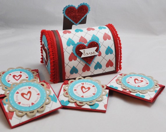 Personalized Hearts Mailbox With Matching by PartyDecorandMoore