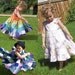 Tiered Patchwork Twirler ePATTERN for child in PDF