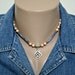 Men's Sodaite and Riverstone Celtic Pendant Necklace