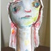 primitive art doll - Sarah - original stuffed doll by timssally