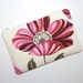 Maroon Grandiflora eReader Zipper Case - Amy Butler Nigella