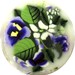 Polymer clay bouquet of flowers cane