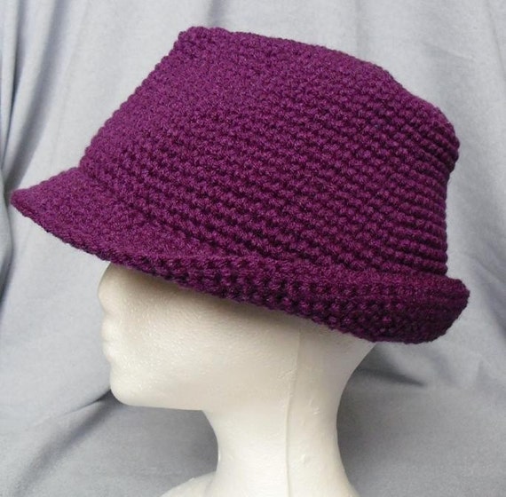 Crochet Fedora PATTERN