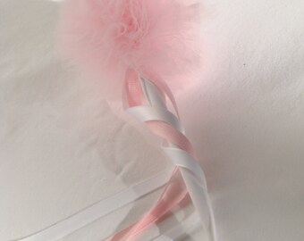 Tulle Wand, Customized Her Favorite Color Whimsy Wishing Mini Wand