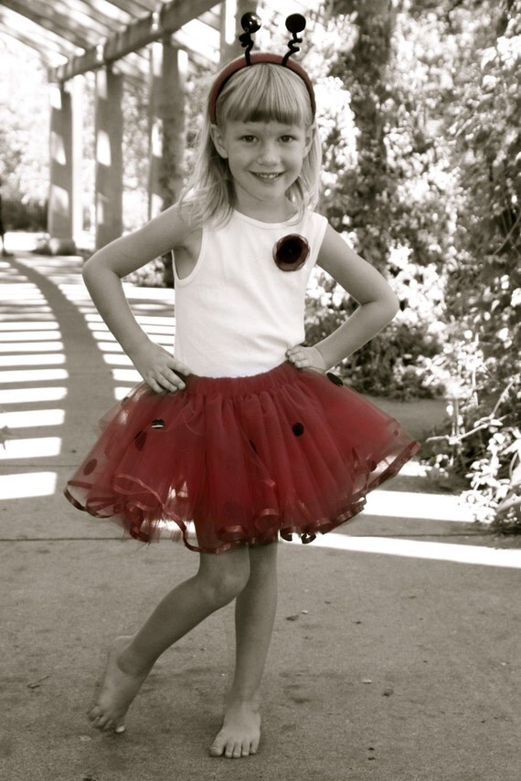 Red Ladybug LOVE BUG Tutu Il_570xn