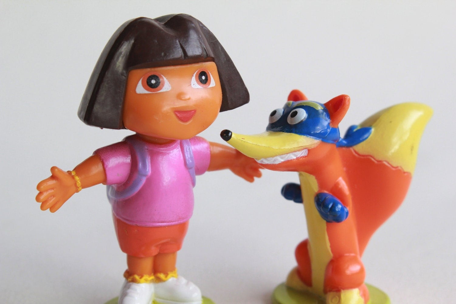 Miniature Dora the Explorer & Swiper the Fox toy / by funkdaughter
