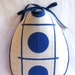 the blueberry custard Vintage Little Quilt Fabric Bib limited edition