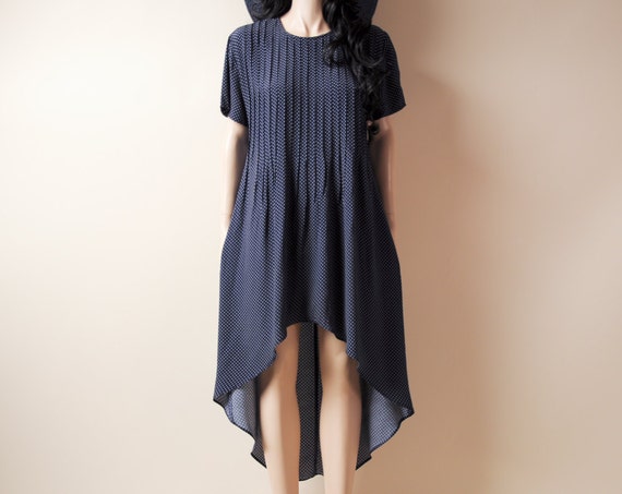 navy blue babydoll