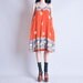 floral print sun dress / s / m