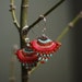 RESERVED--sterling silver and crochet earrings