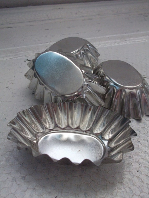 Baking tins Tart cups oval