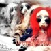 Loopy Art Doll Goth Art Ooak RESERVED FOR P
