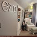 Custom Hand Painted Solid KiDs Wooden Nursery Letters - 10 inches