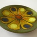 1970s Copper Enamel Daisy Plate