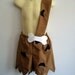 RUSH Bam Bam costume - boy - shorts with strap - Halloween