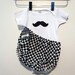 Cheeky Mustache - Onesie Gift Set - Baby Boy - Funny - Diaper Covers